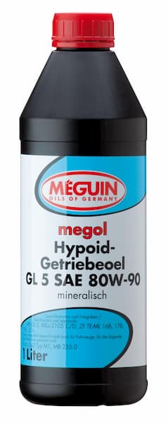 Масло трансмиссионное 80w-90 HYPOID-GETRIEBEOEL GL-5 1л MEGUIN 4868